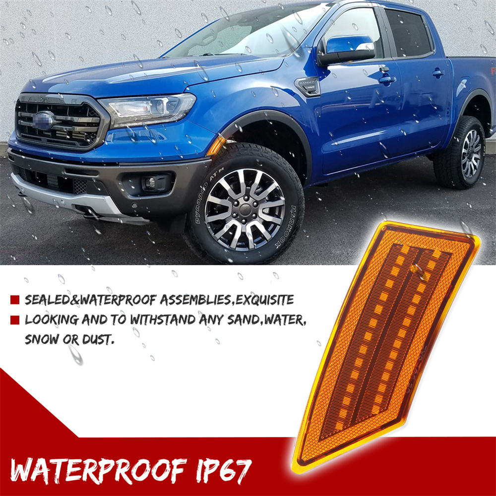 2PCS Car LED Front Side Marker - đánh giá và giá Signal Flare Kit