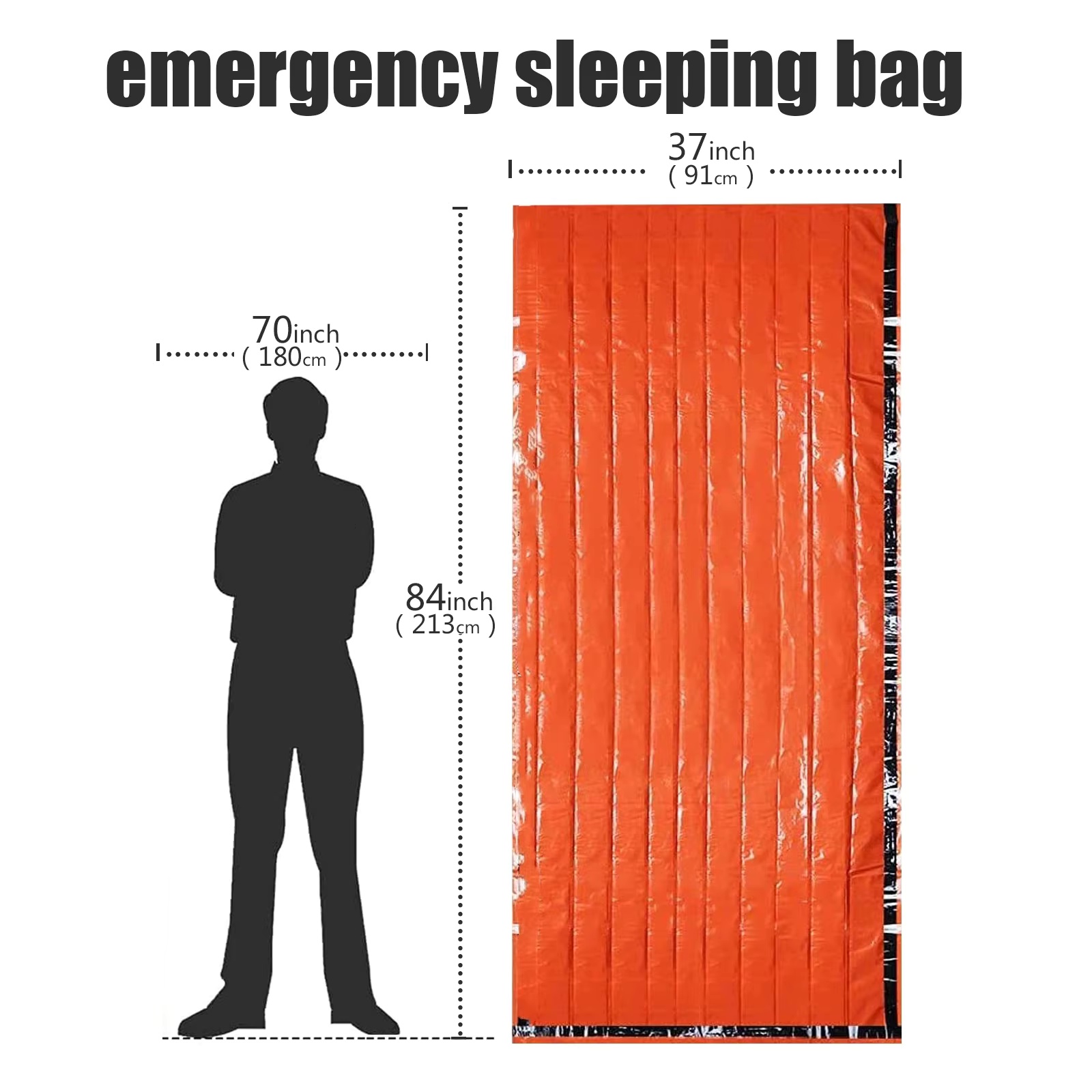 1-5Pack Emergency Sleeping Bag - đánh giá và giá Bivy Bag Emergency