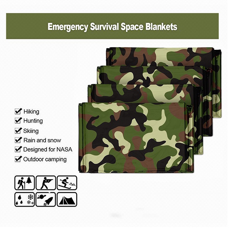 1pcs Emergency Thermal Blanket - đánh giá và giá Bivy Bag Emergency