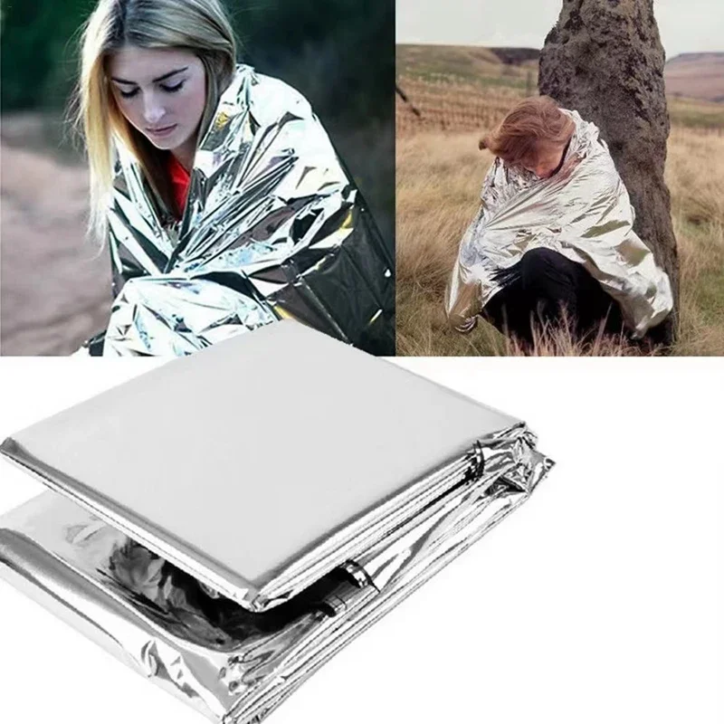 160*210cm 3 PCS Emergency Myra - đánh giá và giá Survival Blanket Reflective