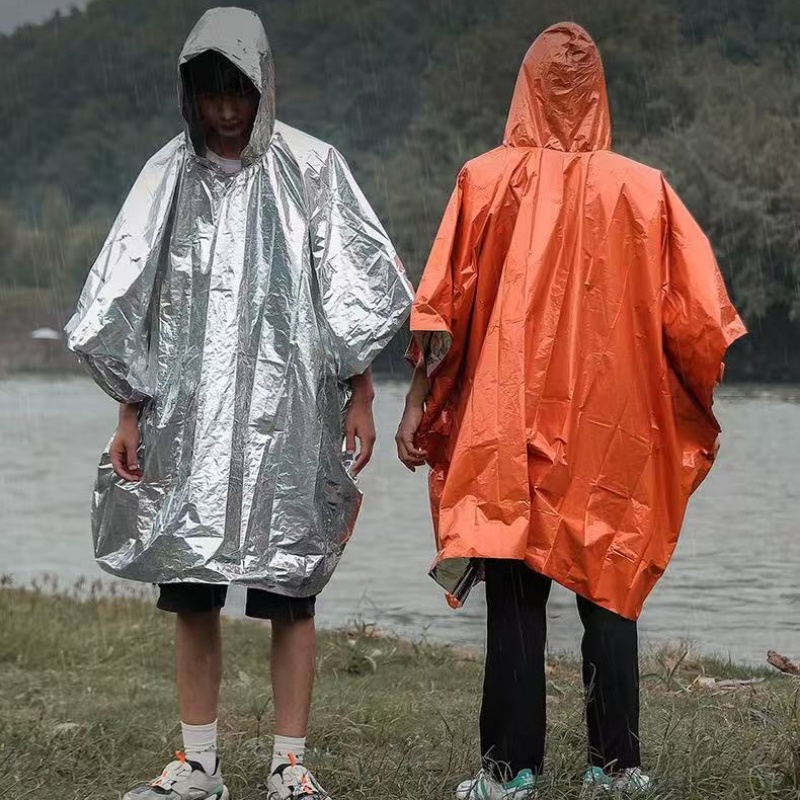 1PC/2PCS/4PCS Emergency Rain P - đánh giá và giá Emergency Poncho Rain