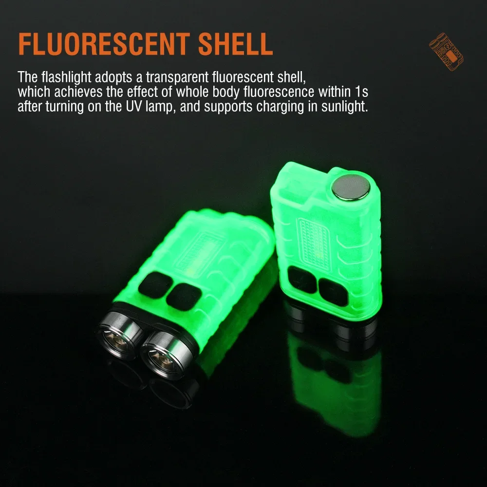 BORUiT V3 LED Móc Khóa Di Động - đánh giá và giá Fishing Kit Compact