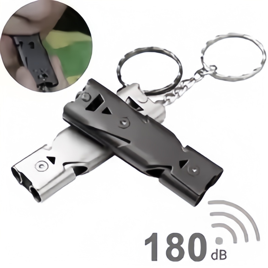 Survival Whistle Keychain–High - đánh giá và giá Emergency Whistle Loud