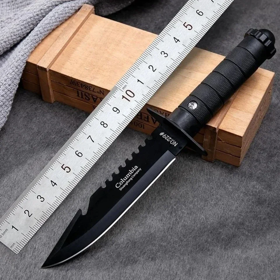 7CR17MOV Camping Outdoor Strai - đánh giá và giá Bushcraft Knife Fixed
