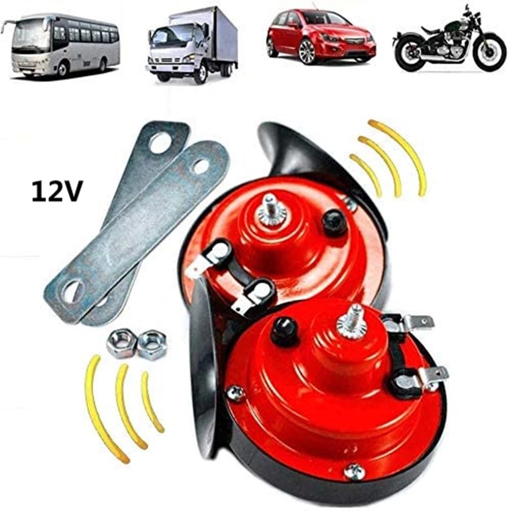 12V Super Loud Car 300DB Dual  - đánh giá và giá Emergency Whistle Loud