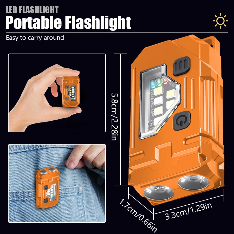Mini Keychain EDC Flashlight R - đánh giá và giá Fishing Kit Compact