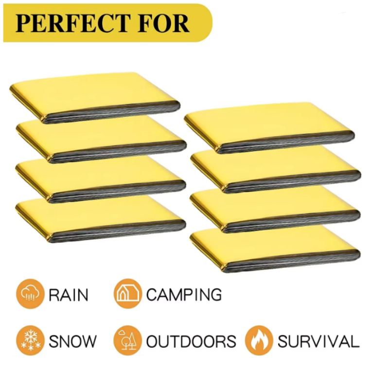 Portable Lightweight Aluminum  - đánh giá và giá Survival Blanket Reflective