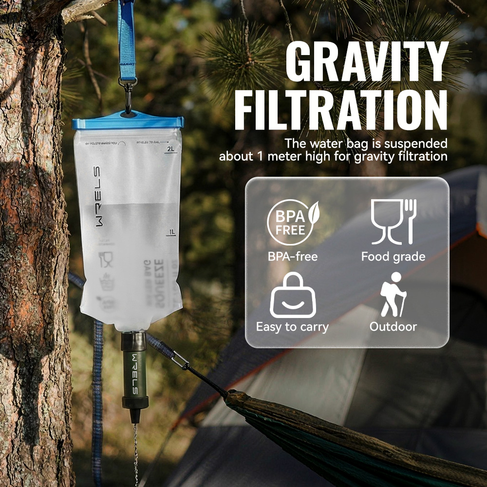 WRELS Outdoor Water Purifier H - đánh giá và giá Water Purification Straw