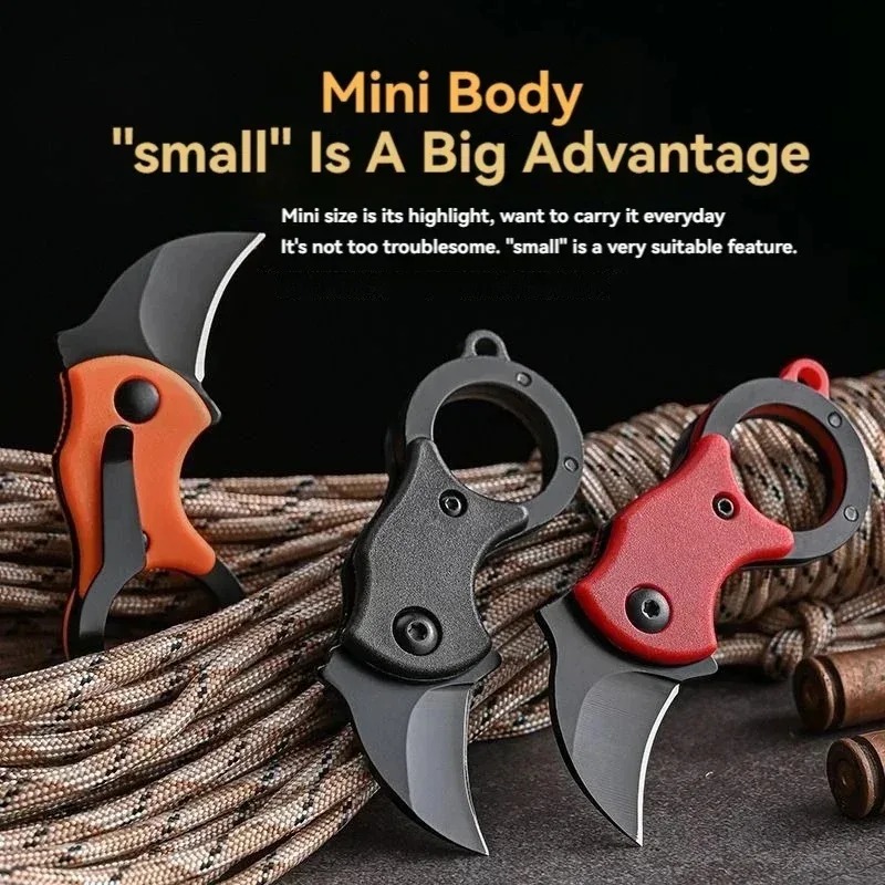 Mini Keychain Pocket Knife Sta - đánh giá và giá Bushcraft Knife Fixed