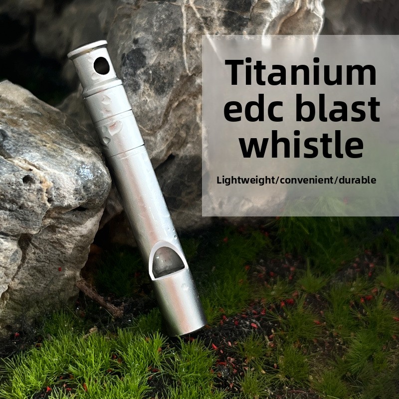Titanium Alloy Survival Whistl - đánh giá và giá Emergency Whistle Loud