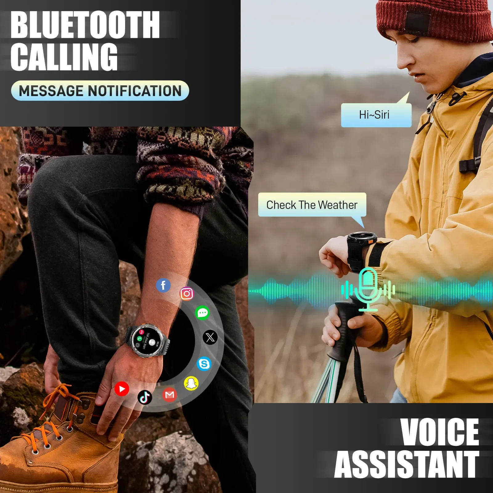 EIGIIS Smart Watch KE5 2024 3A - đánh giá và giá Compass Lensatic