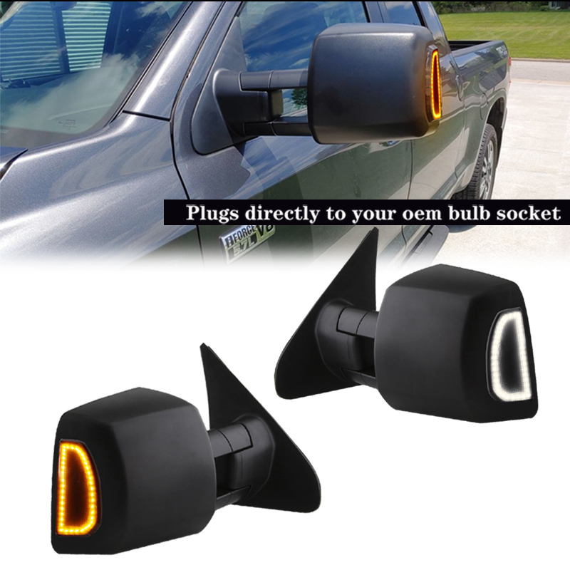 2 Chiếc Switchback LED Mặt Gươ - đánh giá và giá Signal Panel Orange