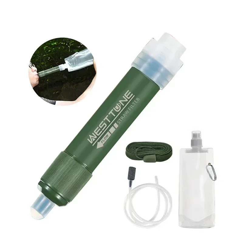 Westtune Outdoor Mini Camping  - đánh giá và giá Water Purification Straw