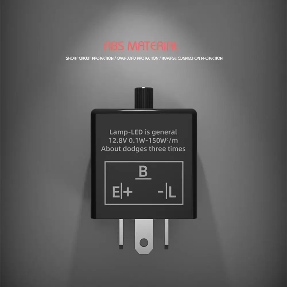 12v 3 pin Adjustable LED Flash - đánh giá và giá Sos Light Strobe