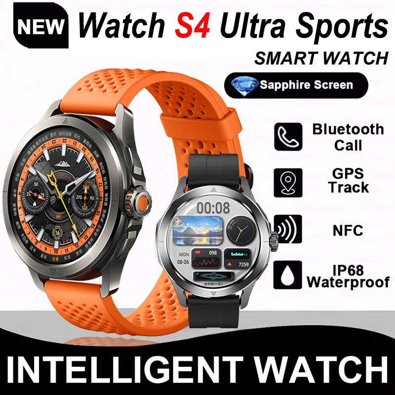 New Watch S4 Ultra Sports Smar - đánh giá và giá Compass Lensatic