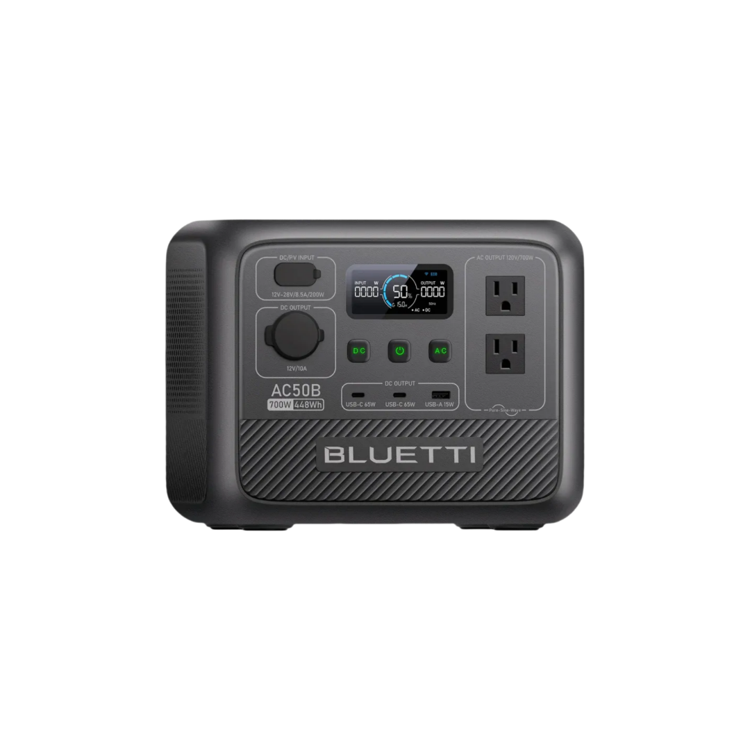 BLUETTI AC50B Portable Power S - đánh giá và giá Solar Emergency Charger