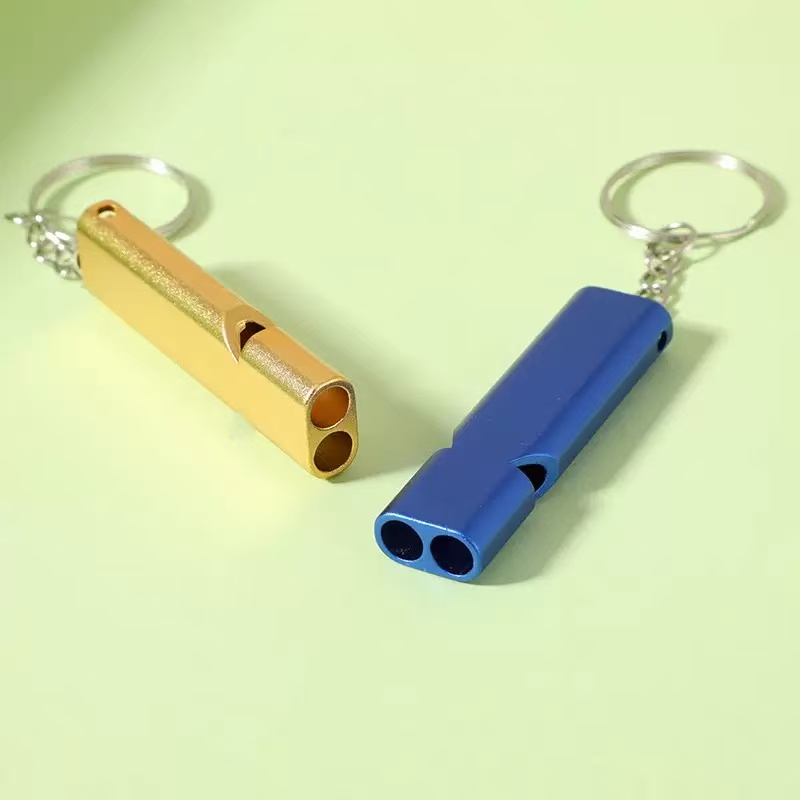 1/2Pcs Random Color Single/Dou - đánh giá và giá Emergency Whistle Loud