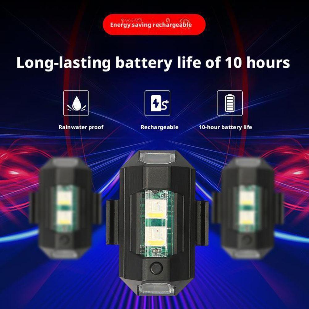 2PCS Mini LED Strobe Lights De - đánh giá và giá Sos Light Strobe
