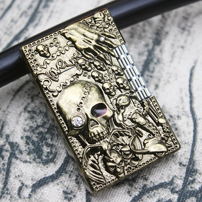 Dragon Gas Lighter Grinding Je - đánh giá và giá Fire Starting Kit