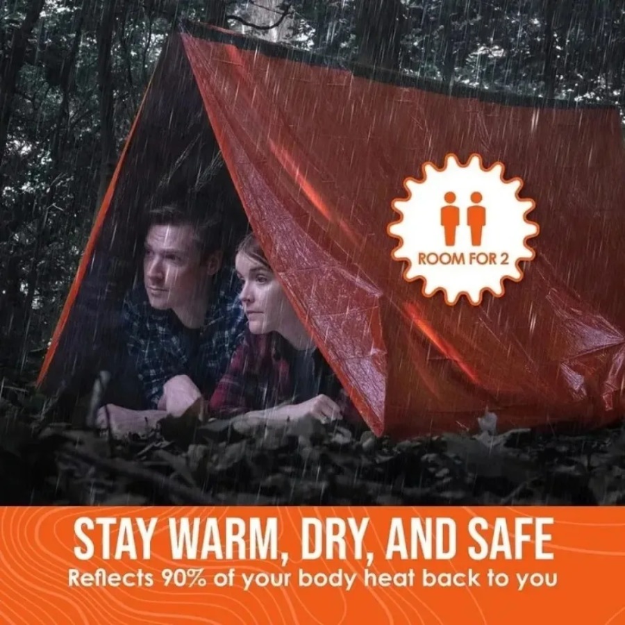 1PC Anti-rain Emergency Sleepi - đánh giá và giá Emergency Mylar Tent