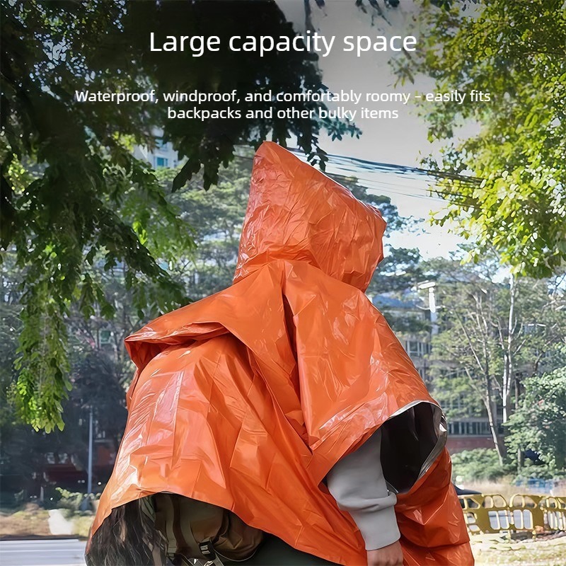 1-10PCS Emergency Rain Poncho  - đánh giá và giá Emergency Poncho Rain