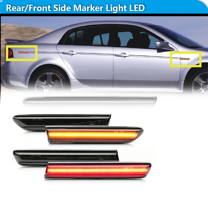 For Acura TL Car LED Front Rea - đánh giá và giá Signal Flare Kit