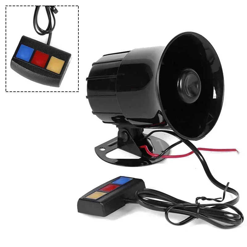 12V 3 Tone Sound Loud Car Horn - đánh giá và giá Emergency Whistle Loud