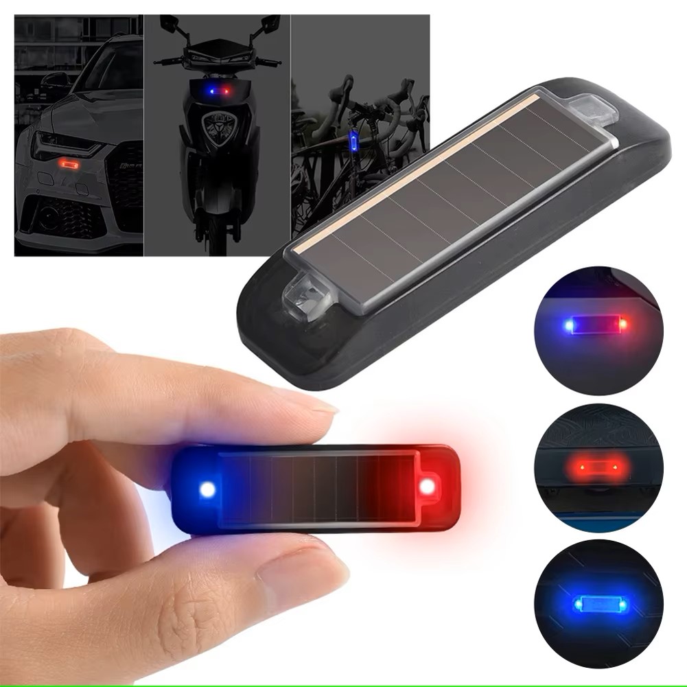 Mini LED Solar Power Car Warni - đánh giá và giá Sos Light Strobe