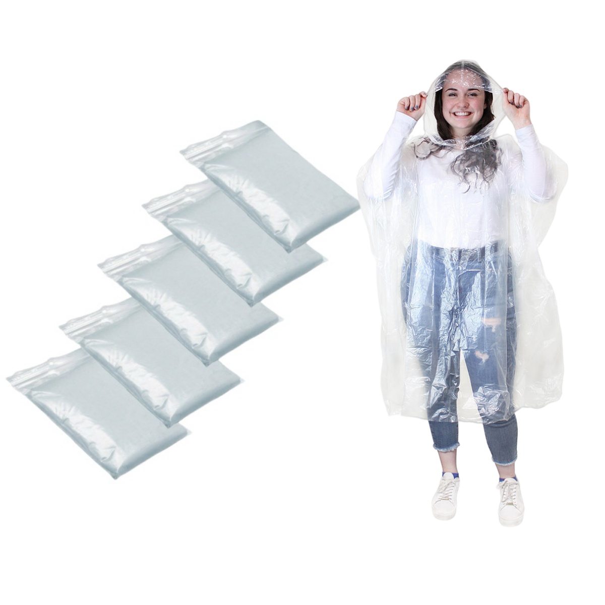 12Pcs Disposable Waterproof Ra - đánh giá và giá Emergency Poncho Rain