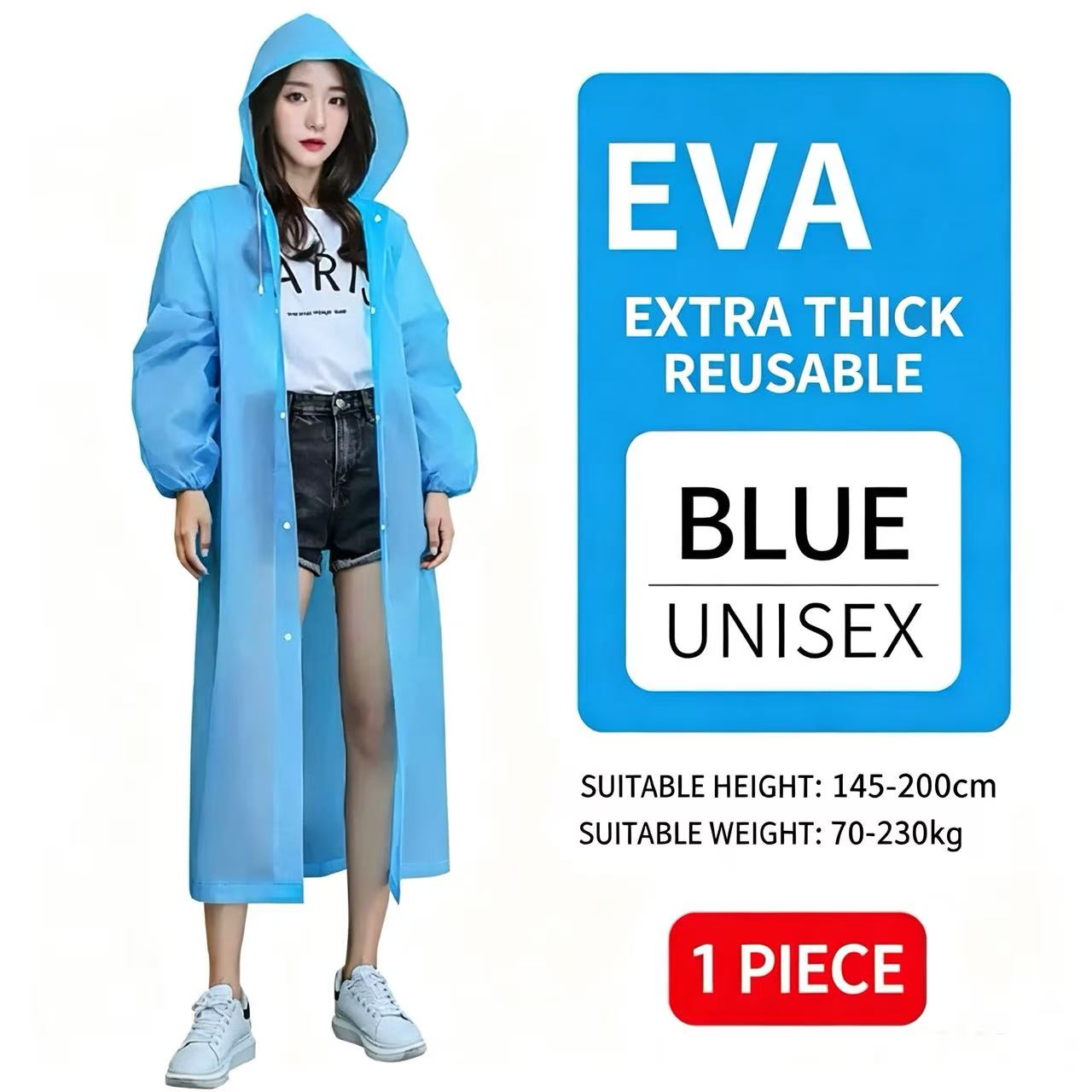 10Pcs Disposable Thick PE Rain - đánh giá và giá Emergency Poncho Rain